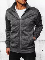 Bluza męska rozpinana ciemnoszara Dstreet BX5563-L Dstreet