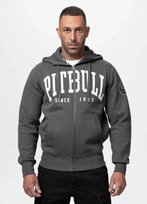 Bluza męska rozpinana z kapturem Pit Bull Norton grafitowa XL PITBULL