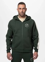 Bluza męska rozpinana z kapturem Pit Bull San Diego CA ciemno zielona S PITBULL