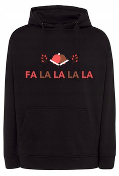 Bluza męska świąteczny nadruk FA LA LA r.XL - Inna marka