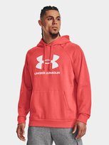 Bluza męska Under Armour Rival Fleece Logo HD 1379758-690 Różowy