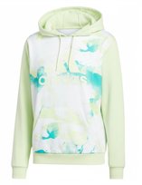 Bluza męska z kapturem Adidas Q2 AOP biały/zielony XS Adidas