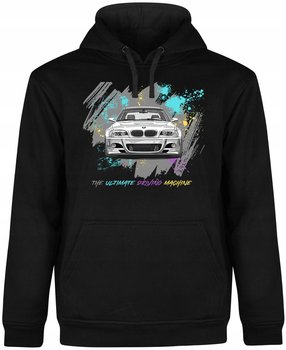 Bluza Męska Z Kapturem Bmw M3 E46 Motoryzacyjna Prezent Czarna R-M A272 - DonWitold