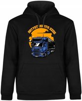 Bluza Męska Z Kapturem Dla Kierowcy Ciezarowki Prezent Czarna R-3Xl A232 DonWitold