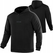 Bluza Męska z Kapturem M-Tac Hoodie Born by Revolution Czarna S M-Tac