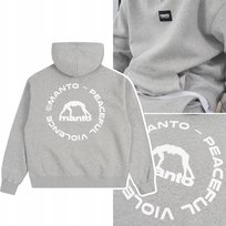 Bluza Męska Z Kapturem Manto Label 25 Oversize Szary R. L MANTO