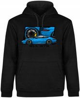 Bluza Męska Z Kapturem Motoryzacyjna Porsche 911 Gt3 Czarna R-Xxl A586 DonWitold