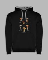 Bluza męska z kapturem na prezent GRZYBY POLSKIE Czarny M