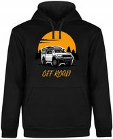 Bluza Męska Z Kapturem Off Road 4X4 Teren Motoryzacja Czarna R-L A208 DonWitold