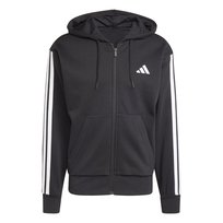 Bluza męska z kapturem rozpinana ADIDAS M 3S FL FZ HD S