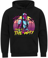 Bluza Męska Z Kapturem Star Wars Mandalorian Prezent Nadruk L