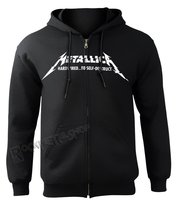 bluza METALLICA - HARDWIRED ALBUM COVER rozpinana, z kapturem-S Pozostali producenci