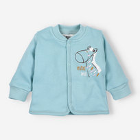 Bluza niemowlęca GIRAFFE z bawełny organicznej dla dziewczynki-62