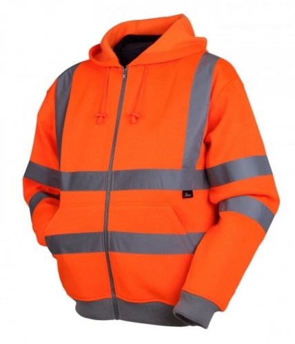 BLUZA OSTRZEGAWCZA Z KAPTUREM POM.XL