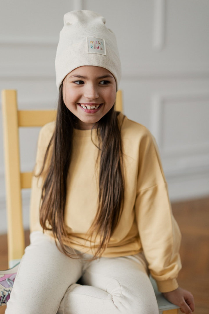 Bluza oversize One Color - różne kolory - Nitki Kids - 104/110 ...