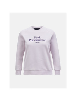 Bluza Peak Performance W Original Crew fioletowy XS - Peak Performance