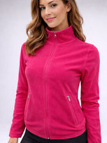 Bluza polar XL malinowy SZACHOWNICA