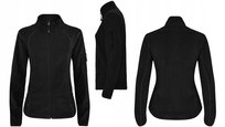 Bluza Polarowa Damska Polar Damski JAKOŚĆ ROLY Luciane SM1196 CZARNA M