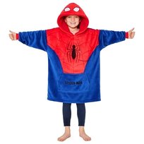 Bluza Polarowa Marvel Spiderman Dla Chłopców I Nastolatków – Przytulny Koc Z Kapturem W Jednym Rozmiarze – Prezenty Spiderman Dla Chłopców - Oficjalny Marvel Fanartikel
