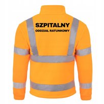 BLUZA POLAROWA SZPITALNY ODDZIAŁ RATUNKOWY ROZPINANA OCIEPLANA XL