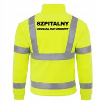 BLUZA POLAROWA SZPITALNY ODDZIAŁ RATUNKOWY ROZPINANA OCIEPLANA XL