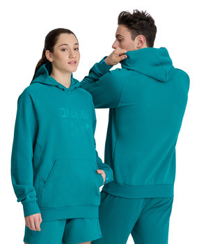 Bluza polarowa z kapturem typu kangurka unisex Arena Hooded Sweat Logo rozmiar L - Arena
