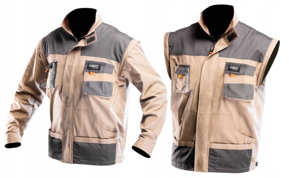 NEO TOOLS, Bluza robocza 2 w 1 COTTON, rozmiar S/48, 81-310-S