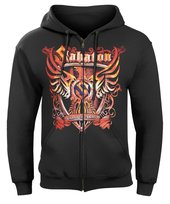 bluza rozpinana SABATON - COAT OF ARMS czarna , z kapturem-L Pozostali producenci