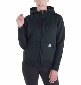 Bluza sportowa Carhartt Clarksburg Full Zip Hoodie Black - Carhartt