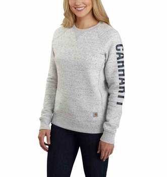 Bluza sportowa Carhartt Clarksburg Graphic Crewneck Asphalt - Carhartt