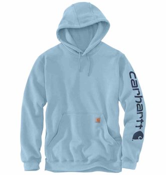 Bluza sportowa Carhartt Midweight Logo Sleeve Moonstone - Carhartt