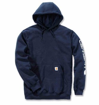 Bluza sportowa Carhartt Midweight Signature Logo New Navy - Carhartt