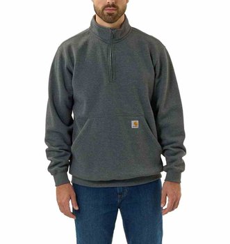 Bluza sportowa Carhartt Quarter Zip Midweight Mock Carbon - Carhartt