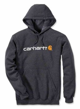 Bluza sportowa Carhartt Signature Logo Midweight Carbon - Carhartt