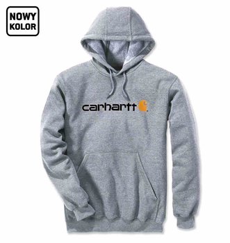 Bluza sportowa Carhartt Signature Logo Midweight Grey - Carhartt