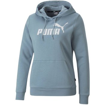 Bluza sportowa Damska Ess Logo Hoodie Fl Niebieska 586789 79-Xl - Puma