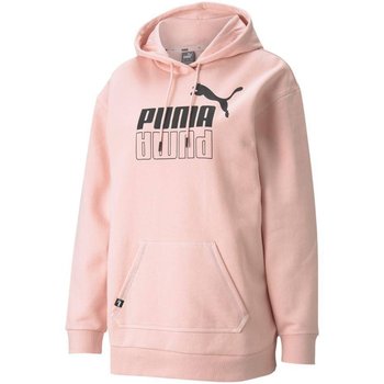 Bluza sportowa Damska Puma Power Elongated Hoodie Fl Różowa 589540 36-S - Puma