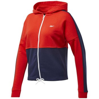 Bluza sportowa Damska Reebok Te Linear Logo Ft Czerwono-Granatowa Ft0901-S - Reebok