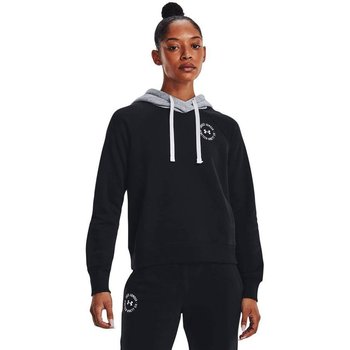 Bluza sportowa Damska Under Armour Rival Fleece Cb Hoodie Czarna 1373031 001-Xxl - Under Armour