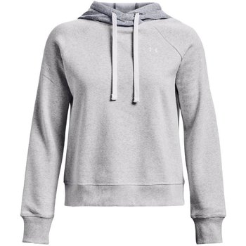 Bluza sportowa damska Under Armour Rival Fleece CB Hoodie szara 1373031 014-XL - Under Armour