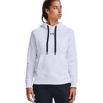 Bluza sportowa damska Under Armour Rival Fleece HB Hoodie biała 1356317 100-XL - Under Armour