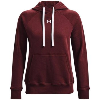 Bluza sportowa damska Under Armour Rival Fleece HB Hoodie czerwona 1356317 690-S - Under Armour