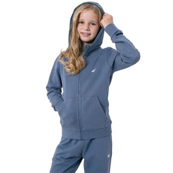 Bluza sportowa Dla Dziewczynki 4F Denim Hjz22 Jbld001 32S-134Cm - 4F