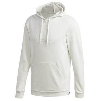 Bluza sportowa męska adidas Brilliant Basics Hooded biała GD3833 - Adidas