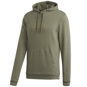 Bluza sportowa męska adidas Brilliant Basics Hooded zielona GD3846 - Adidas