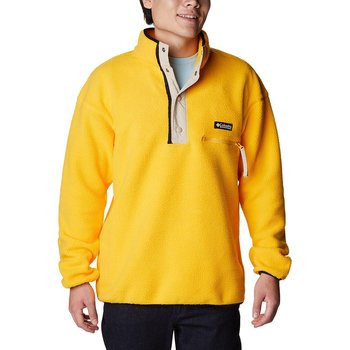 Bluza sportowa męska Columbia Helvetia™ Half Snap Fleece Żółta (1889853703) - Columbia