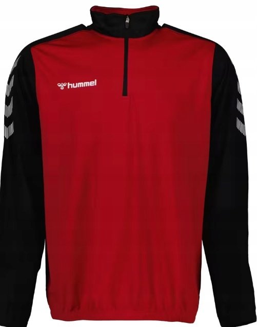 Sweat Hummel Training 1/3 Zippé - Rouge, Homme Taille 2XL, Occasion