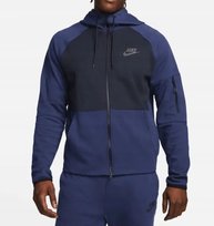 Bluza Sportowa Męska Nike z kapturem rozpinana DR8910-410 r.L granatowa Nike