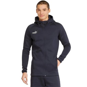 Bluza sportowa męska Puma Teamfinal Casuals Hooded Granatowa 657383 06-M - Puma