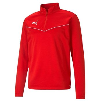 Bluza sportowa męska Puma Teamrise 1 4 Zip Top sportowy Czerwona 657394 01-S - Puma